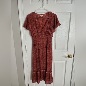 NWOT Max Studio Red Dress Medium